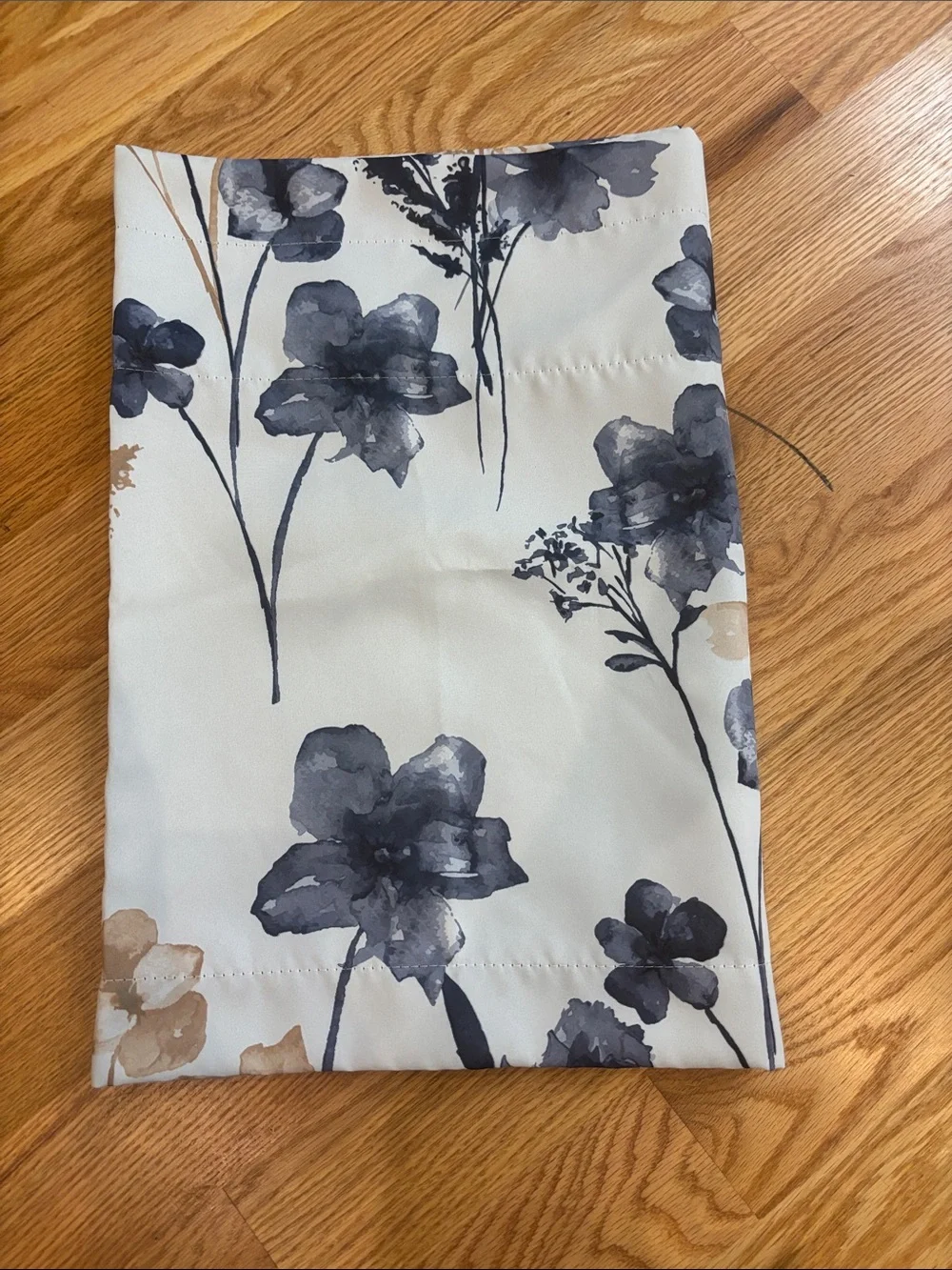 51 by 18 Floral Print set of curtain valances